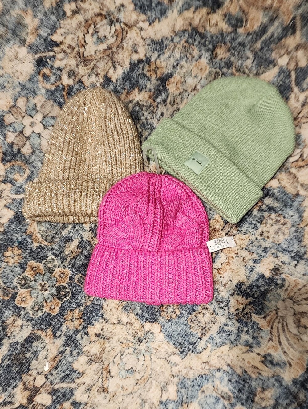Lot Of 3 Woman's Winter Hats